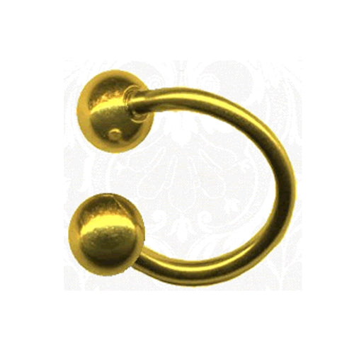 Piercing Twister Ring Chirurgenstahl im Goldfarben