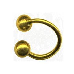 Piercing Twister Ring Chirurgenstahl im Goldfarben