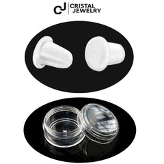 Ohrstecker Herz Zirkonia Steinchen aus 925er Silber Damen Mädchen Ohrschmuck